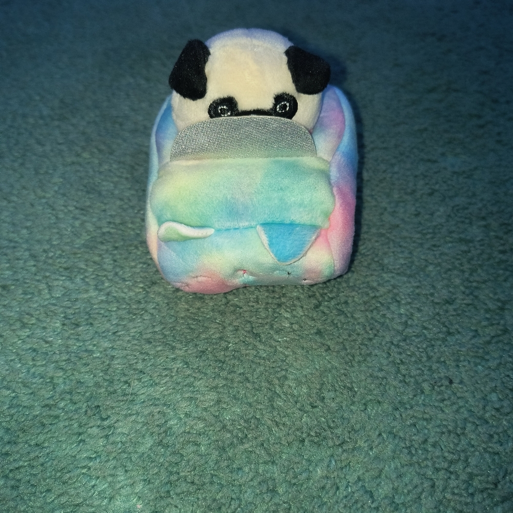 pug squishville in cat car